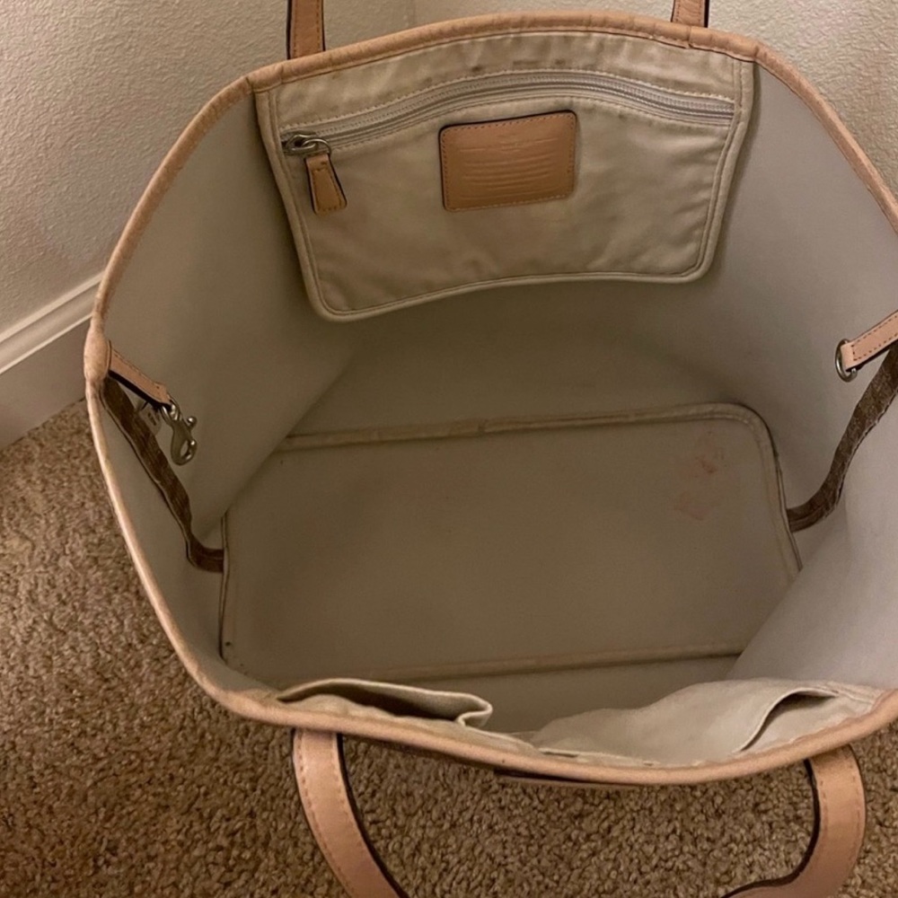 Lightly Used Authentic Coach Brown - image 7